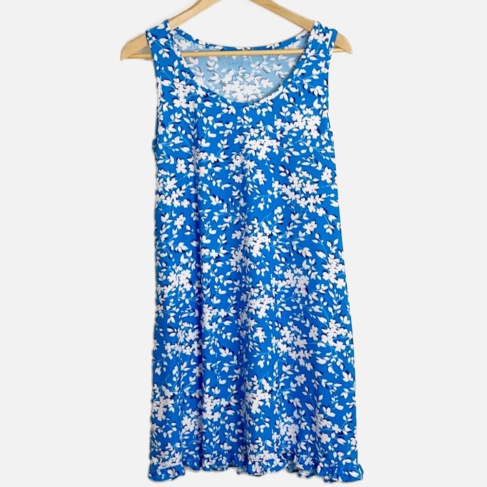 Draper James ruffle hem nightigown S